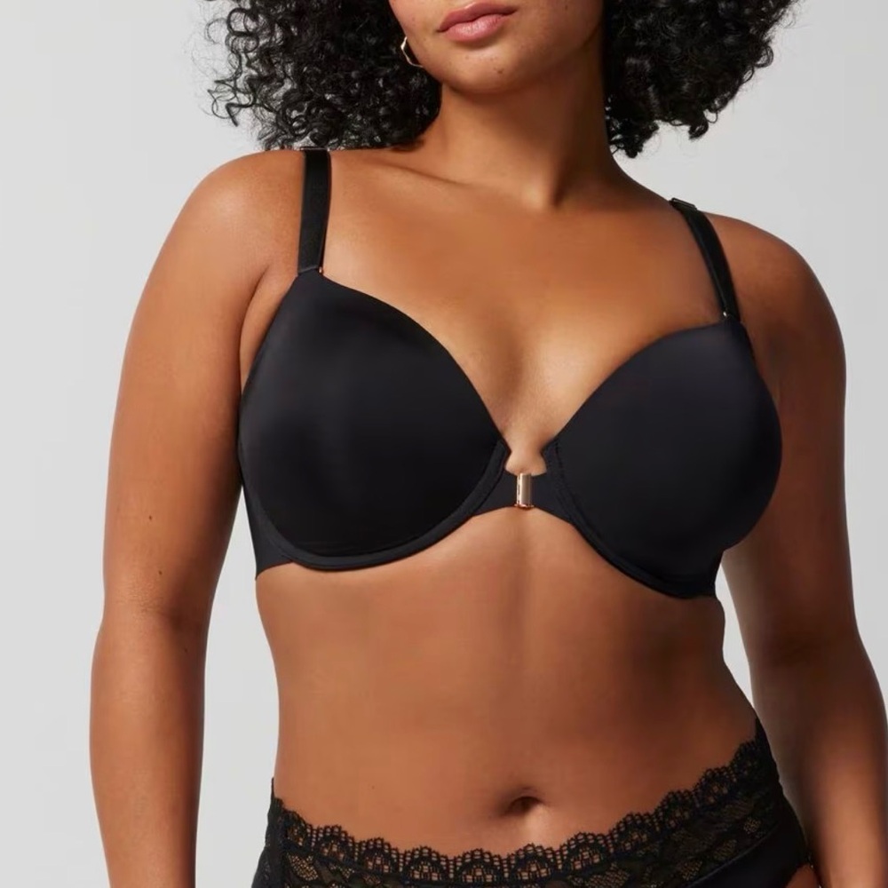 Soma Vanishing Back Bra - Classic Black NWT